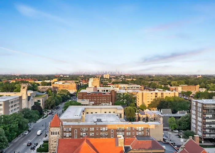 Casa de férias Downtown King Bed Rooftop Fitness Center Flr View